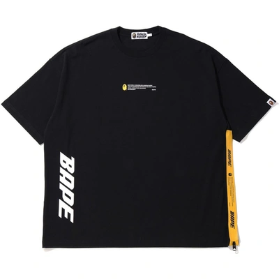Pre-owned Bape  In Transit 3/4 T-shirt Black