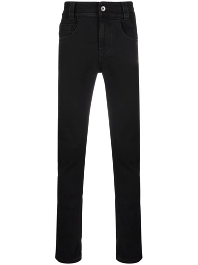 Opening Ceremony Logo-patch Skinny Jeans In Black