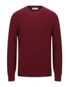 Brunello Cucinelli Cashmere Blend In Maroon