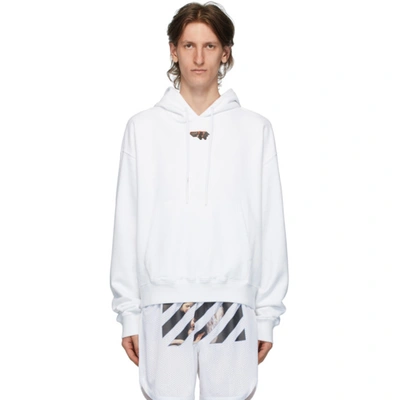 Off-white White Mirko Artist Hoodie