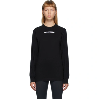 Off-white Black Hand Painters T-shirt In Black/white