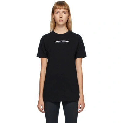 Off-white Black Hand Painters T-shirt In Black/white