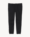 Nili Lotan Shon Mid-rise Cropped Pants In Jet Black