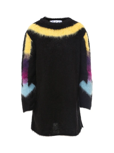 Off-white Alpaca Sweater In Black