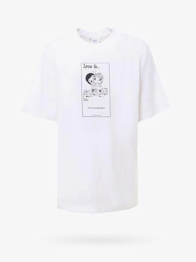 Vetements T-shirt In White