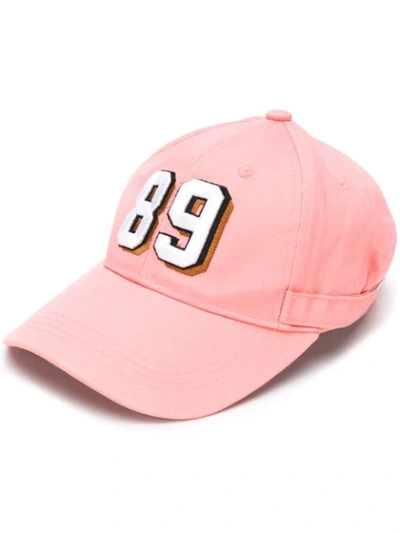 Dorothee Schumacher 89 Embroidered Baseball Cap In Pink