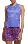 Nike Court Dri-fit Slam Women's Tennis Tank In Rush Violet