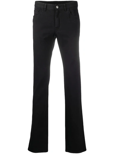 Brioni Meribel Five-pocket Jeans In Black