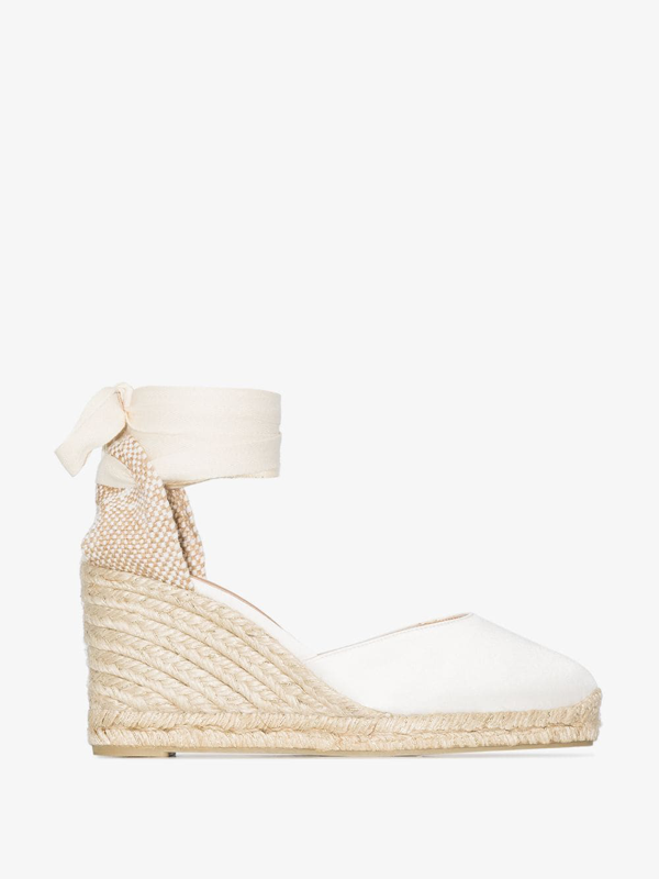 white castaner espadrilles