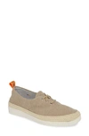 Toni Pons Bego Espadrille Sneaker In Stone Canvas