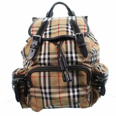 Pre-owned Burberry Beige Backpack