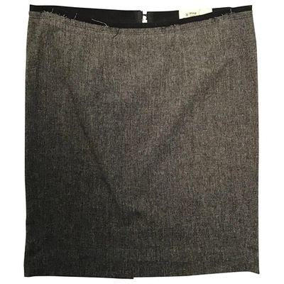 Pre-owned Isabel Marant Étoile Wool Skirt In Grey