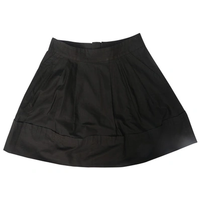 Pre-owned Marc By Marc Jacobs Black Cotton Skirt
