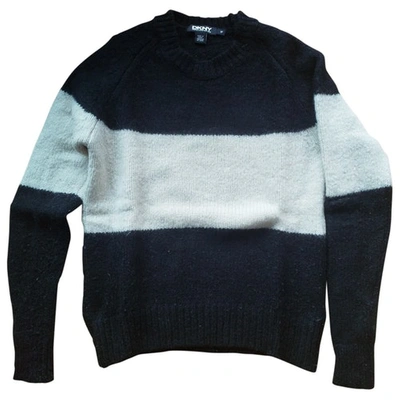Pre-owned Dkny Wool Jumper In Multicolour