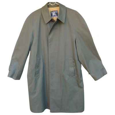 Pre-owned Burberry Trenchcoat In Khaki