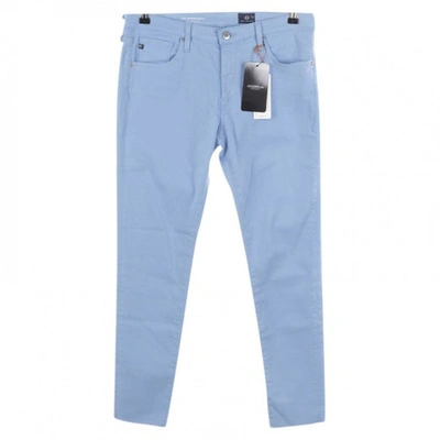 Pre-owned Ag Blue Cotton Jeans