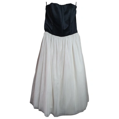 Pre-owned Brunello Cucinelli Silk Maxi Dress In White
