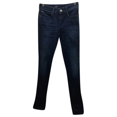 Pre-owned Armani Jeans Slim Jeans In Blue