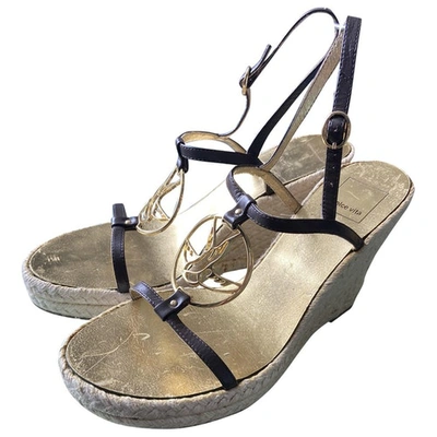 Pre-owned Dolce Vita Leather Sandals In Multicolour