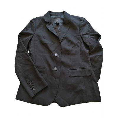 Pre-owned Jcrew Black Wool Jacket