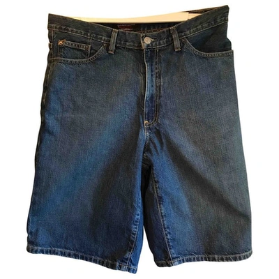 Pre-owned Polo Ralph Lauren Blue Cotton Shorts