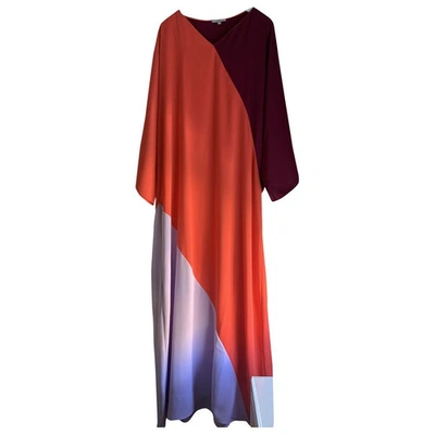 Pre-owned Layeur Maxi Dress In Multicolour