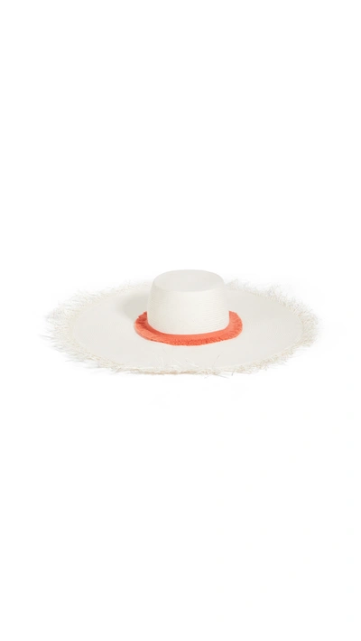 Eugenia Kim Delilah Oversized Sun Hat In Ivory