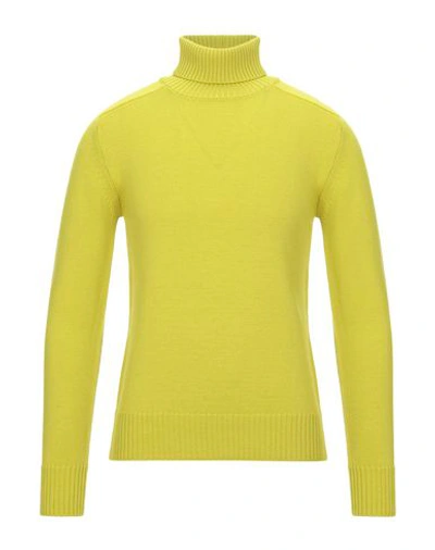 Paolo Pecora Turtleneck In Acid Green