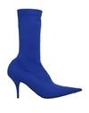 Balenciaga Ankle Boot In Bright Blue