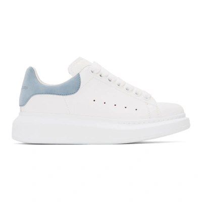 Alexander Mcqueen Oversized White Leather Sneakers