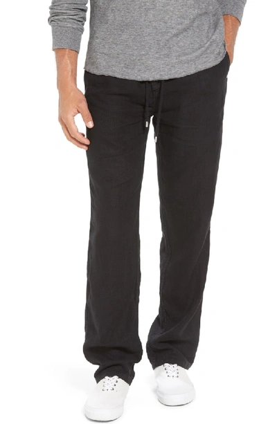 Vilebrequin Drawstring Regular-fit Pants In Black