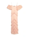 Amen Couture Long Dresses In Light Pink