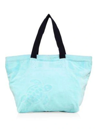 Vilebrequin Terry Beach Tote In Lagoon