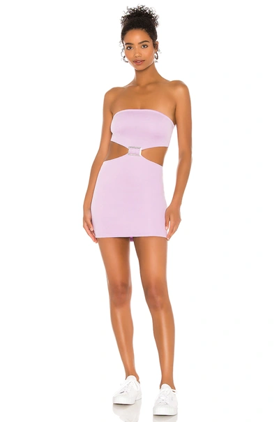 Superdown Bobby Cut Out Dress In Lavender