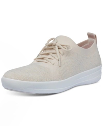 Fitflop F-sporty Uberknit(tm) Sneaker In Stone