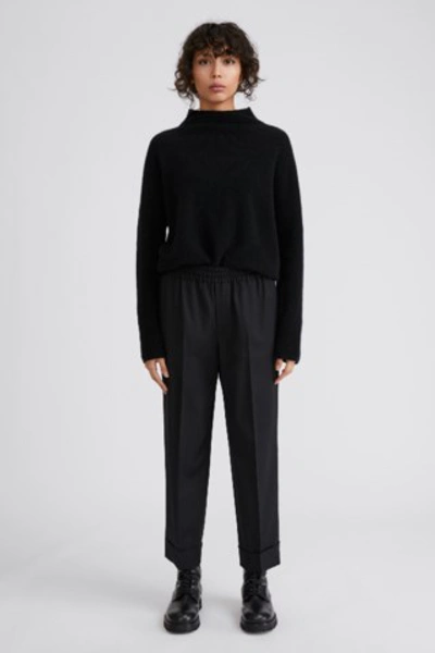 Filippa K Franca Cool Wool Trouser In Black