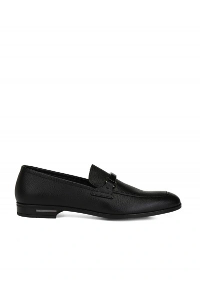 Prada Loafers Shoes In Nero