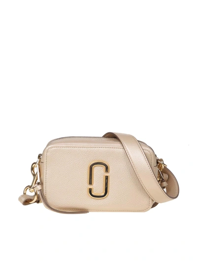 Marc Jacobs The Softshot Pearlized In Gold Color Leather