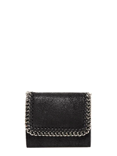 Stella Mccartney Faux Leather Wallet - Atterley In Black