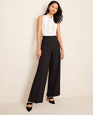 ann taylor black jumpsuit