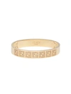 Fendi Gold-tone Ff Monogram Bracelet