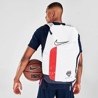 Nike Hoops Elite Pro Team Usa Backpack In White | ModeSens