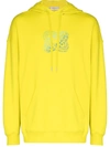 Givenchy Yellow Infinity Logo Cotton Hoodie