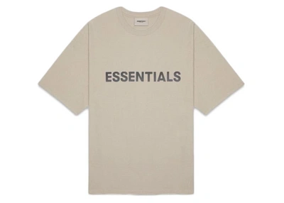 Pre-owned Fear Of God  Essentials Boxy T-shirt Applique Logo String