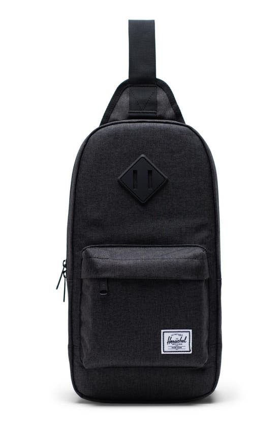 Herschel Supply Co. Heritage Shoulder Bag In Black Crosshatch | ModeSens