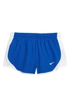 Nike Kids' Dry Tempo Running Shorts In Game Royal/ White