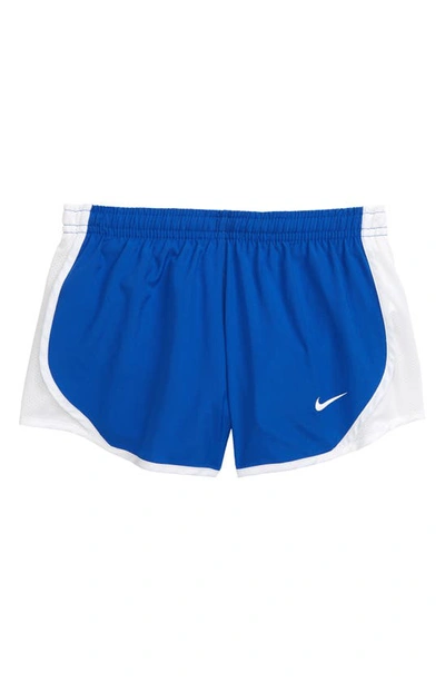 Nike Kids' Dry Tempo Running Shorts In Game Royal/ White