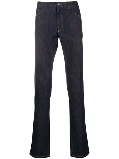 Brioni Meribel Slim-fit Jeans In Blue