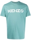 Kenzo Classic Logo T-shirt In Glacier