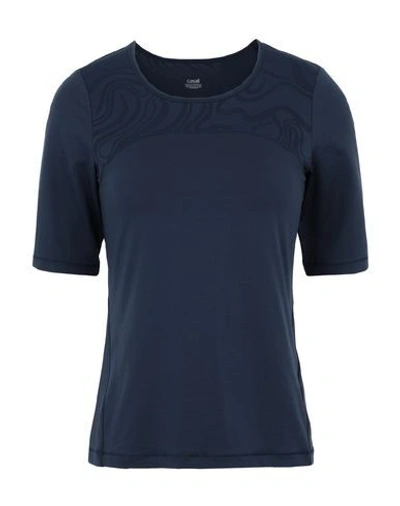 Casall T-shirts In Dark Blue